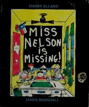 Cover of: Miss Nelson is missing!