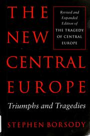 Cover of: The new Central Europe