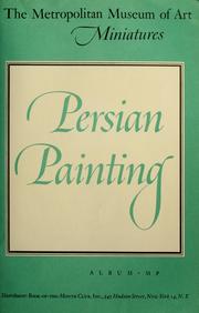 Cover image for Persian Painting in the Metropolitan Museum of Art