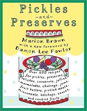 Cover of: Pickles and preserves.