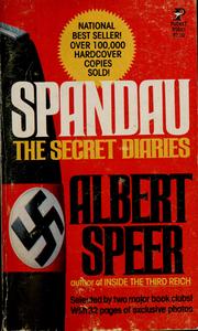 Cover of: Spandau: the secret diaries