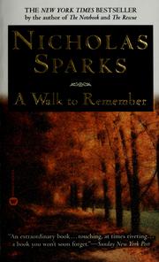 Cover of: A walk to remember