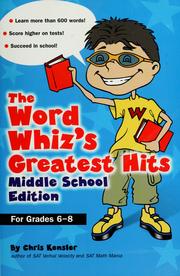 Cover of: The Word Whiz's greatest hits