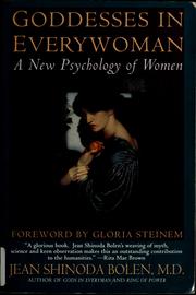 Cover of: Goddesses in everywoman: a new psychology of women