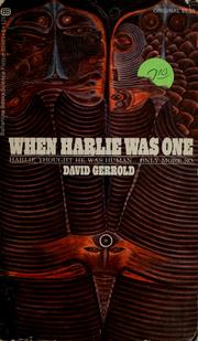 Cover of: When HARLIE Was One