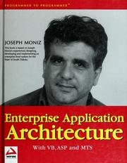 Cover of: Enterprise application architecture