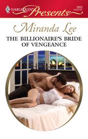 Cover of: The Billionaire's Bride of Vengeance