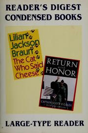 Cover of: Reader's Digest large type reader--Volume 88