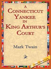Cover of A Connecticut Yankee In King Arthur's Court