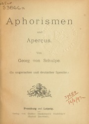 Cover image for Aphorismen Und Aperçus