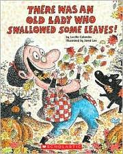 best books about leaves for preschoolers There Was an Old Lady Who Swallowed Some Leaves!