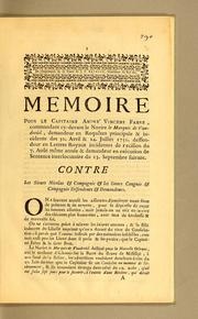 Cover image for Memoire
