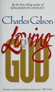 Cover of: Loving God