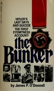 Cover of: The bunker