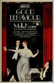 Cover of: Good behaviour