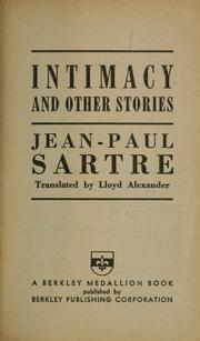 Cover of: Intimacy