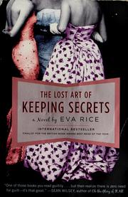 Cover of: The lost art of keeping secrets
