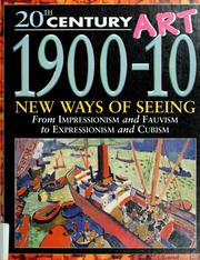 Cover of: 20th century art, 1900-10