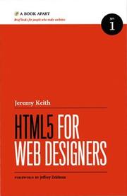 Cover of: HTML5 For Web Designers