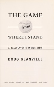 best books about Sports The Game from Where I Stand