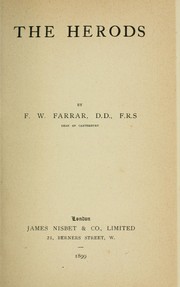 Cover of: The Herods