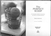 best books about ice cream The Perfect Scoop