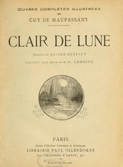 Cover of: Clair de lune