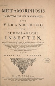 Cover of: Metamorphosis insectorum surinamensium