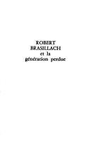 Cover of: Robert Brasillach et la génération perdue