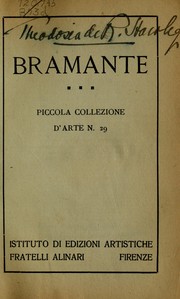Cover of: Bramante