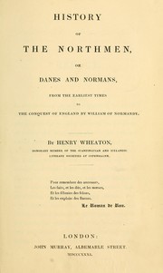 Cover of: History of the Northmen