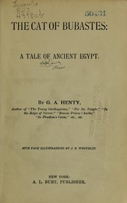 Cover of: The Cat of Bubastes: a tale of ancient Egypt