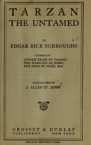 Cover of: Tarzan the Untamed (Book #7)