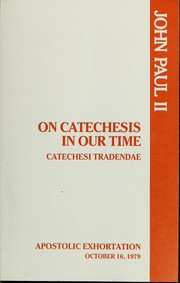 Cover of: Catechesi tradendae
