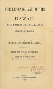 Cover of: The legends and myths of Hawaii