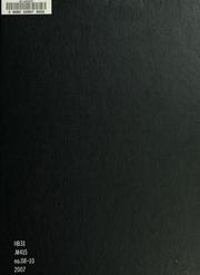 Cover of: A theory of military dictatorship
