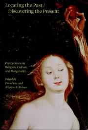 Cover of: Locating the past/discovering the present