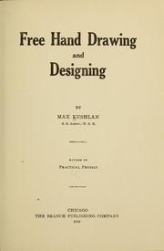 Cover of: Free hand drawing and designing