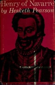 Cover of: Henry of Navarre