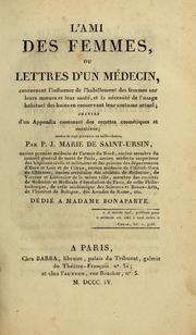 Cover of: L'ami des femmes, ou, Lettres d'un médecin