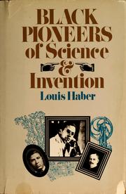 Cover of: Black pioneers of science and invention