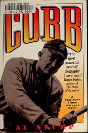 best books about Baseball History Cobb: A Biography