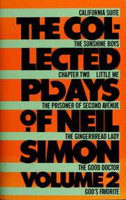Cover of: The collected plays of Neil Simon