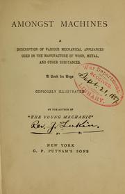 Cover of: Amongst machines