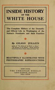 Cover image for Inside History of the White House