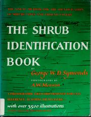 Cover of: The shrub identification book