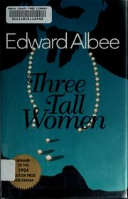 Cover of: Three tall women