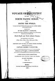 Cover of: A voyage of discovery to the North Pacific Ocean.