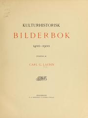 Cover image for Kulturhistorisk Bilderbok 1400-1900