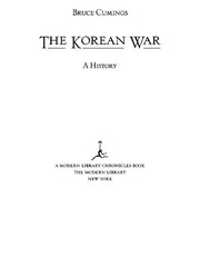best books about korea The Korean War: A History